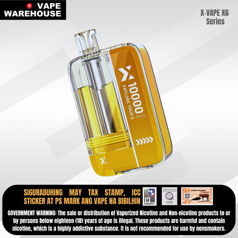 X-VAPE X6 Series (Cartridge only)